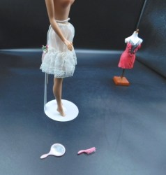 barbie white slip b
